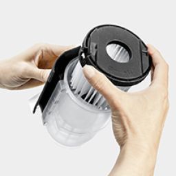 Beutelloses Filtersystem