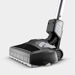 Umschaltbare Trockensaugdüse mit flexiblem Gelenk