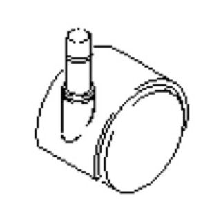 Lenkrolle D 42