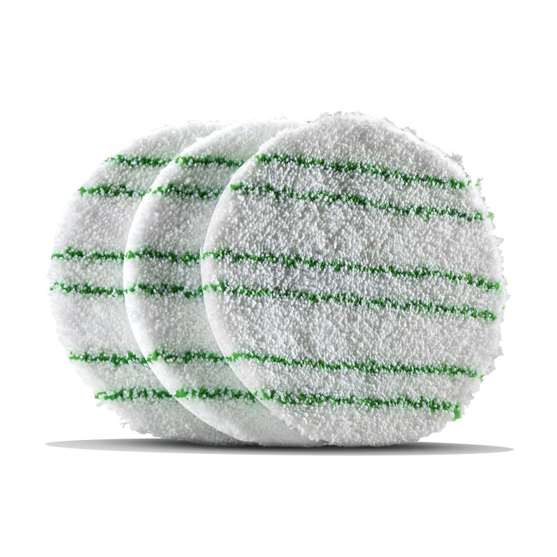 Polierpads (3 Stk.) für Parkett, versiegelt/Laminat