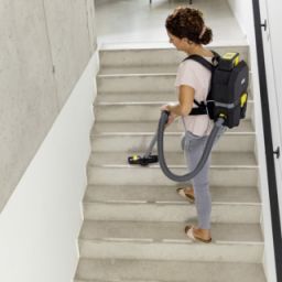 Ultraleichter Akku-Rucksacksauger