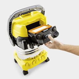 Patentierte Filterentnahme-Technik