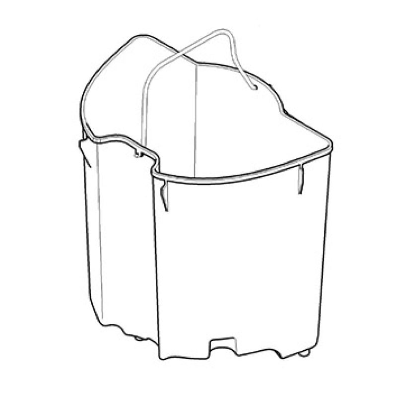 Behälter Schmutzwasser für Puzzi 8/1