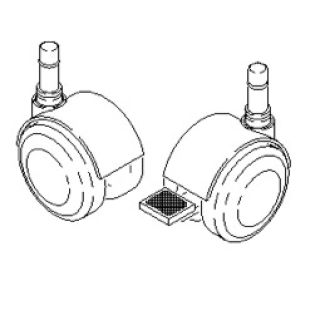 Set Lenkrolle