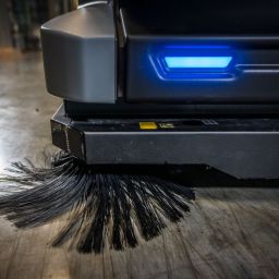 Integrierter Seitenbesen