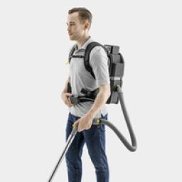 Ultraleichter Akku-Rucksacksauger
