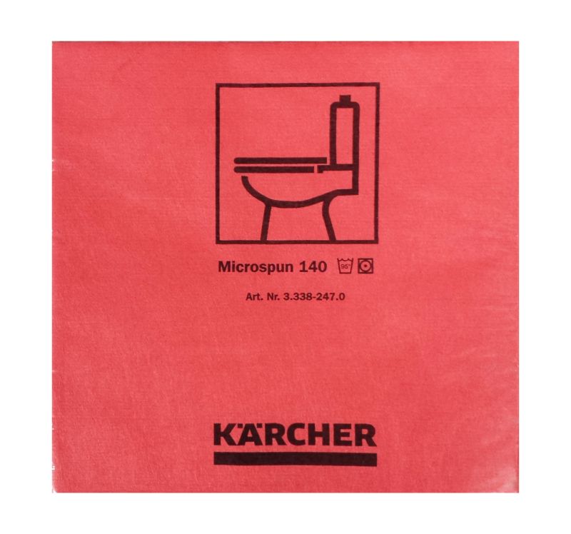 MicroSpun, 37,5 x 38 cm, rot(10 Stk.)
