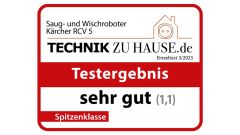SAUGROBOTER MIT WISCHFUNKTION RCV 5