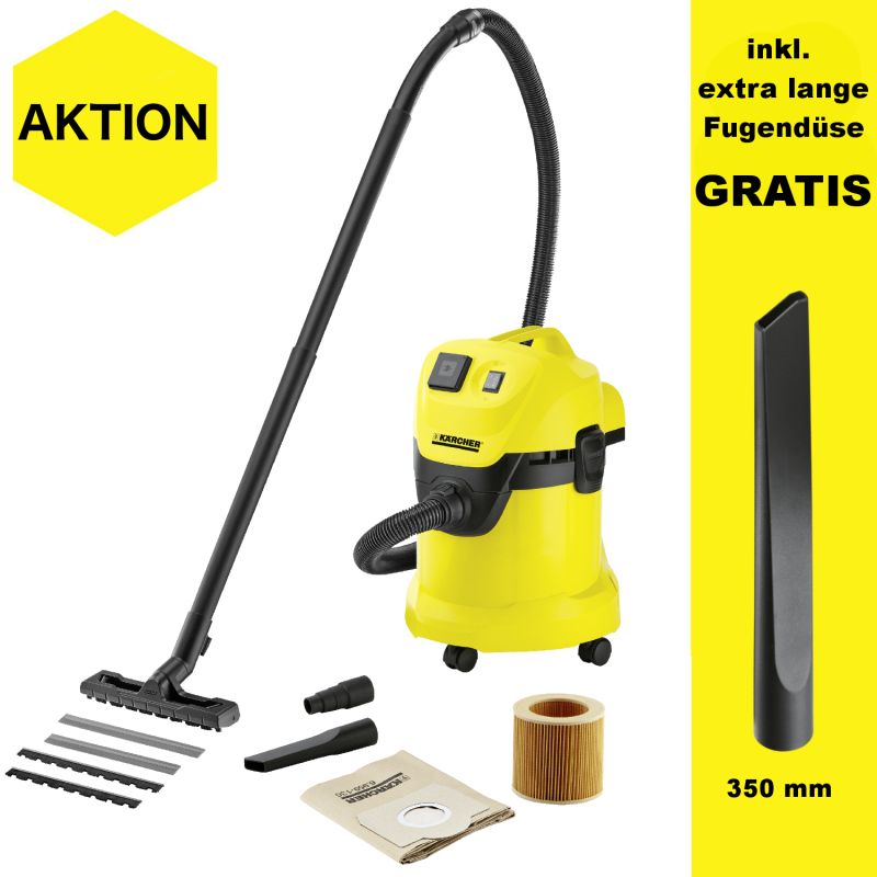 WD 3 P (mit Steckdose) inkl. GRATIS Fugendüse extra lang