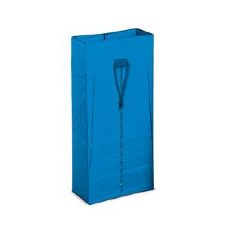 Müllsack mit Reißverschluss blau (120 l)