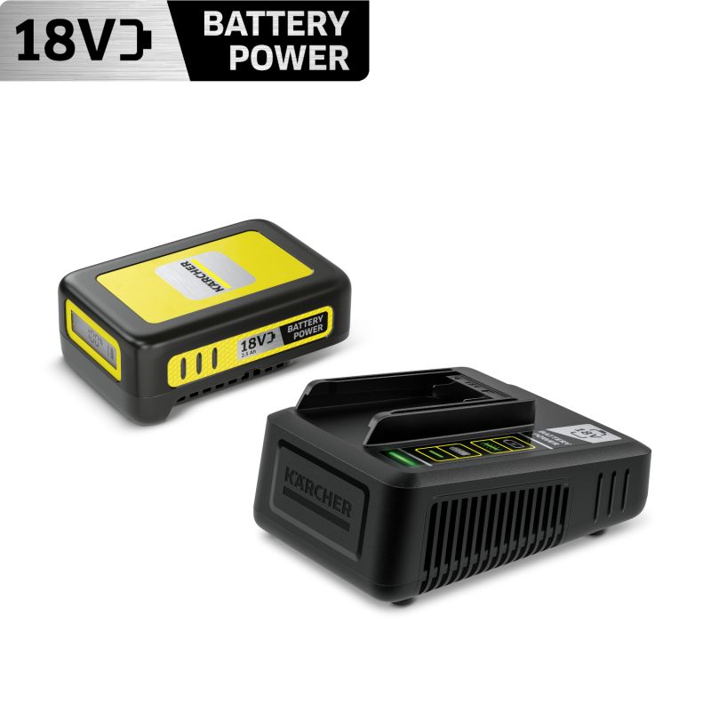 Battery Power 18 V / 2,5 Ah + Schnellladegerät 18 V