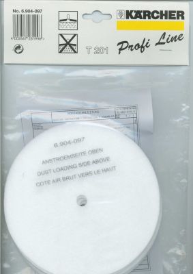 Motor Mikrofilter Vlies (5 Stk.) für T 201