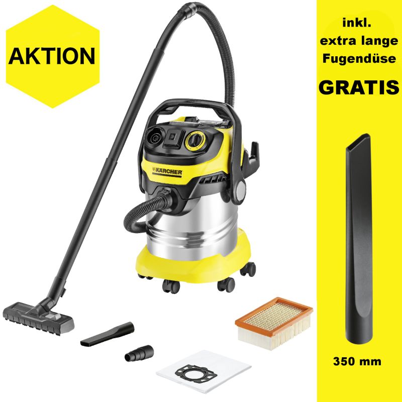 WD 5 P Premium (mit Steckdose) inkl. GRATIS Fugendüse extra lang