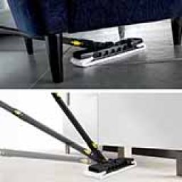 Bodenreinigungsset "Comfort" mit flexiblem Gelenk an der Düse