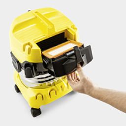 Patentierte Filterentnahme-Technik