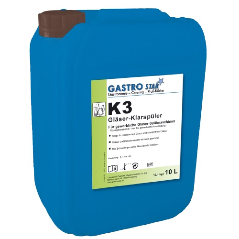 Gläserklarspüler  K 3