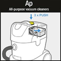 ApClean (halbautomatische Filterabreinigung)