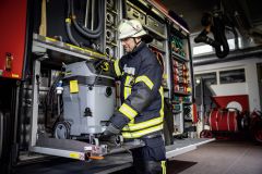 Feuerwehrsauger NT 50/1 Mwf mit integrierter Pumpe