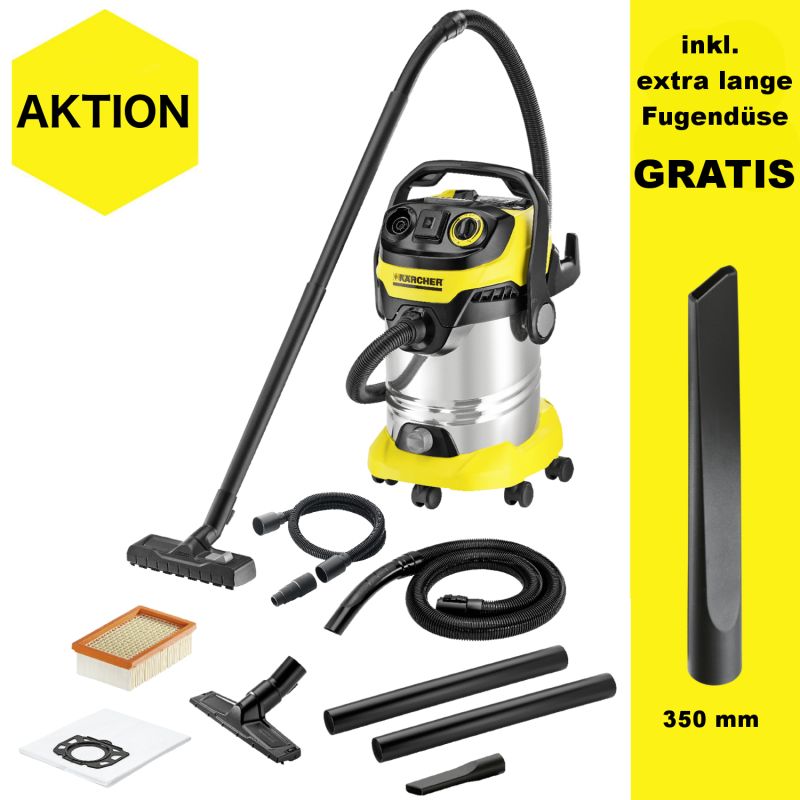WD 6 P Premium Renovation Kit (mit Steckdose) inkl. GRATIS Fugendüse extra lang