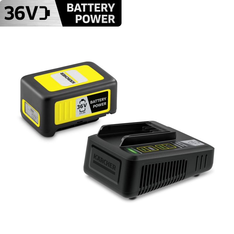 Battery Power Li-Ion 36 V / 2,5 Ah + Schnellladegerät 36 V