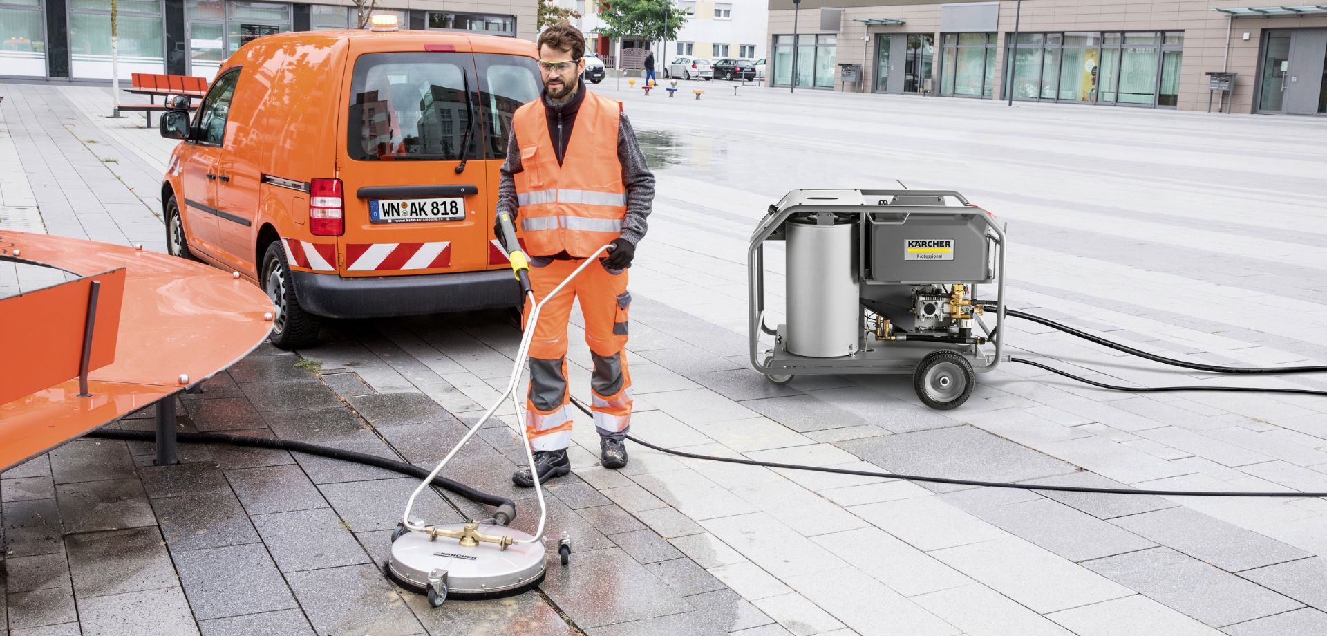 Hochdruckreiniger mit Verbrennungsmotor