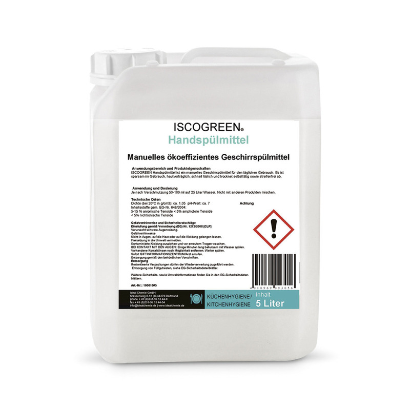 ISCOGREEN Handspülmittel, 5 l