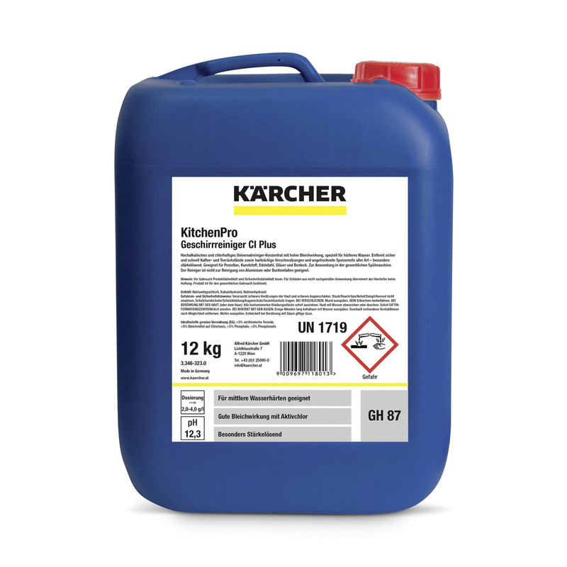 KitchenPro Geschirrreiniger CI Plus GH 87, 12 kg