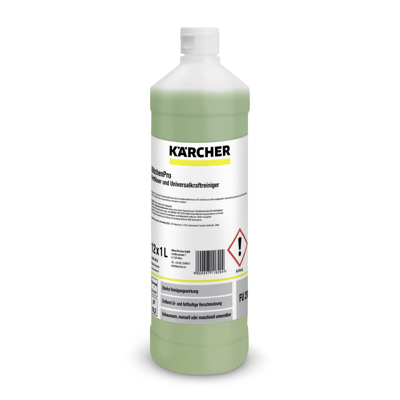 KitchenPro Fettlöser und Universalkraftreiniger FU 20, 12 x 1 l