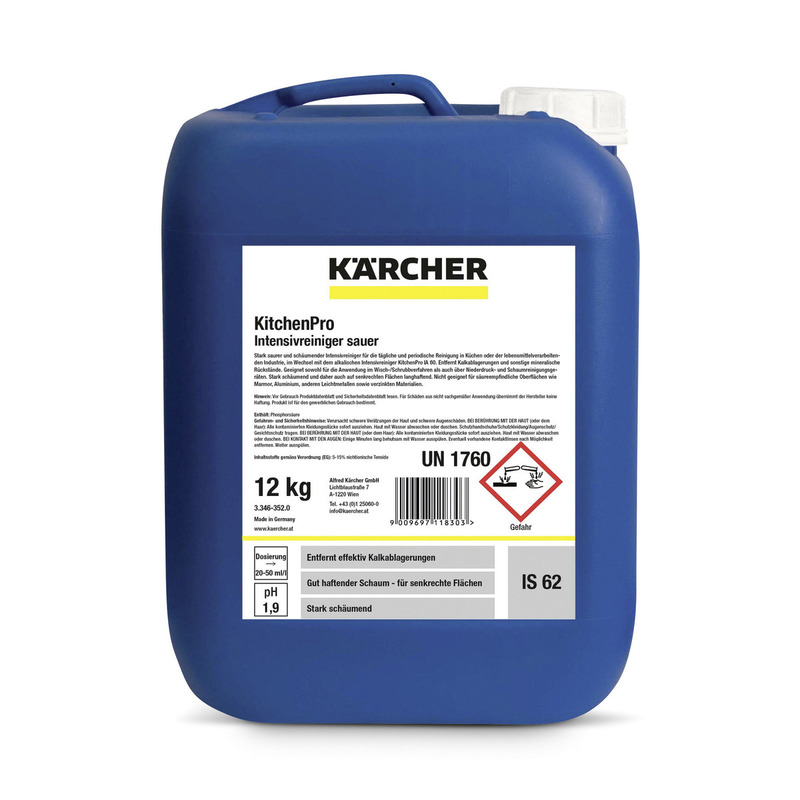 KitchenPro Intensivreiniger sauer IS 62, 12 kg