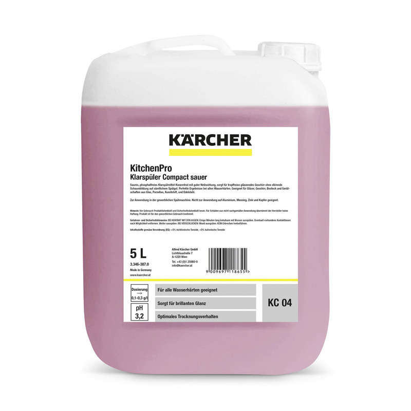 KitchenPro Klarspüler Compact sauer KC 04, 5 l